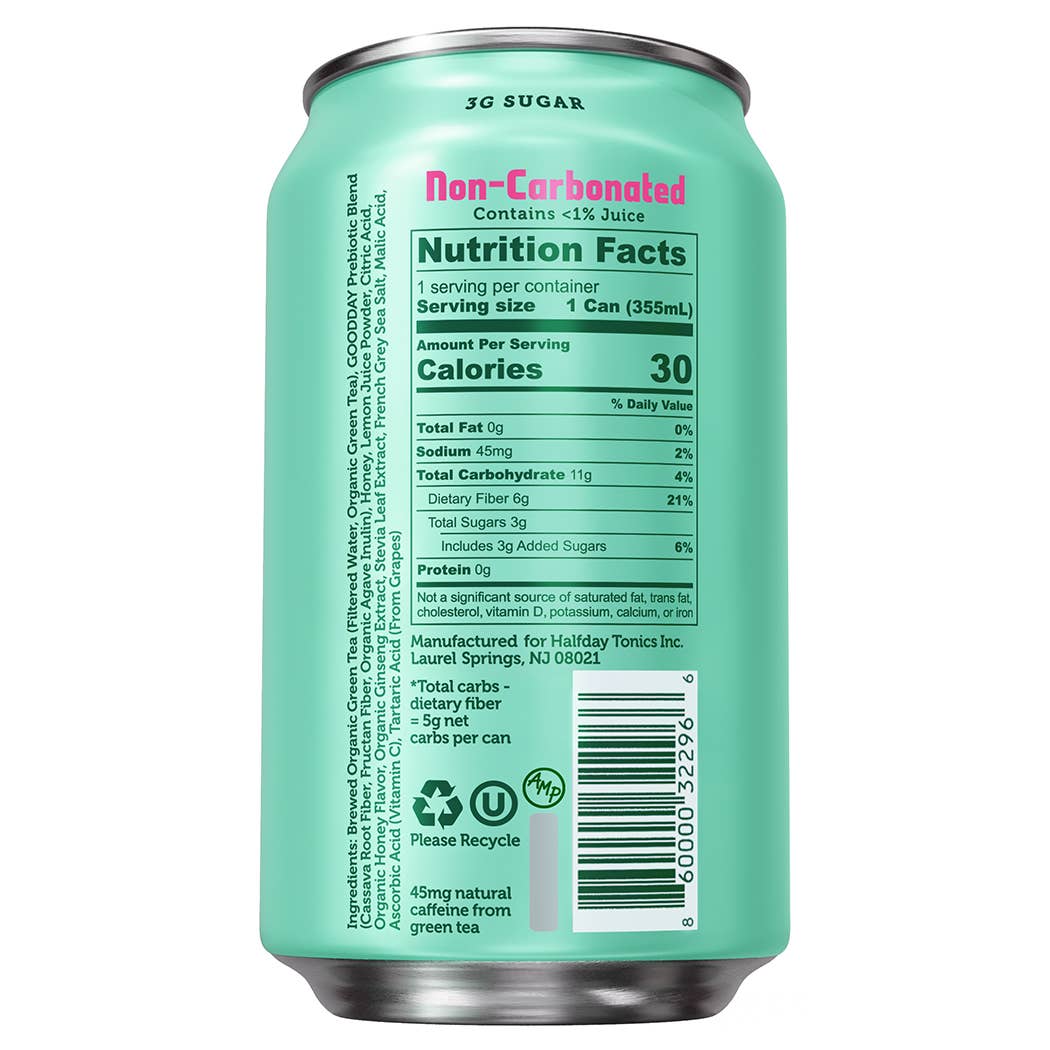 Green Tea with Honey & Ginseng