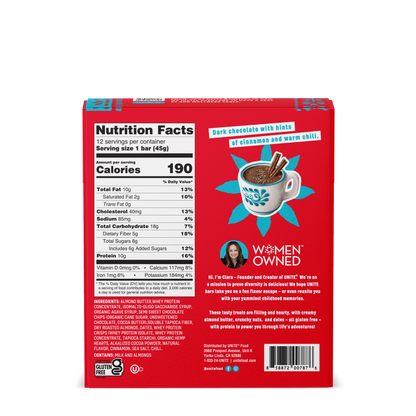 Mexican Hot Chocolate Flavored Protein Bar