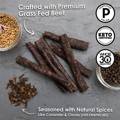 Traditional 'Droewors' Grass Fed Beef Sticks