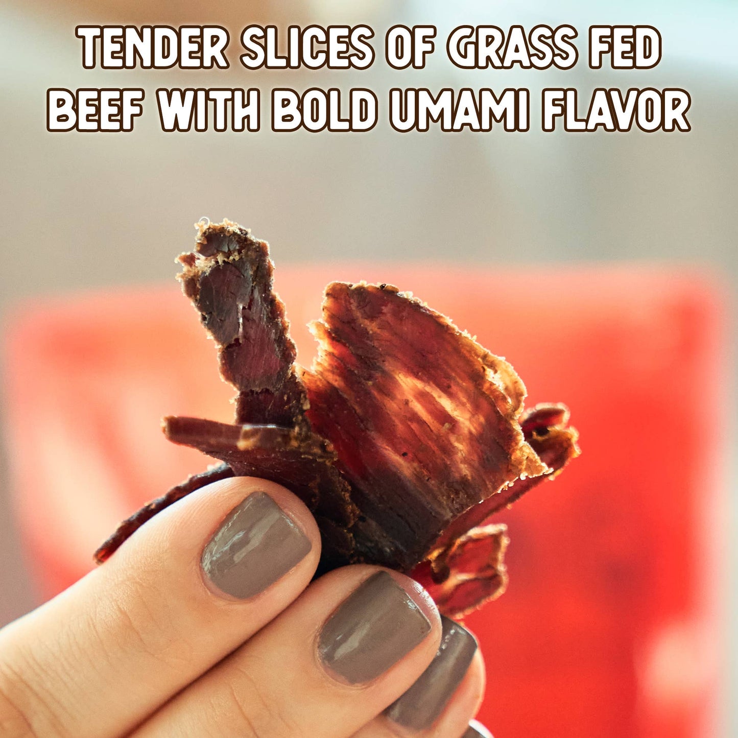 Spicy Grass Fed Beef Biltong 2oz