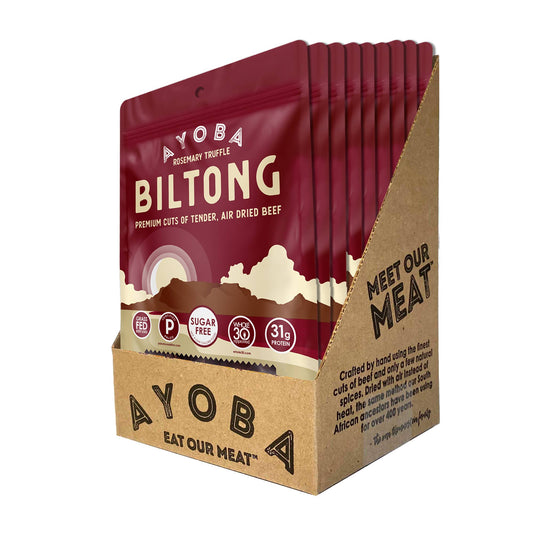 Rosemary Truffle Grass Fed Beef Biltong 2 oz